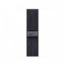 Opaska sportowa Nike w kolorze czarnym/niebieskim do koperty 40 mm