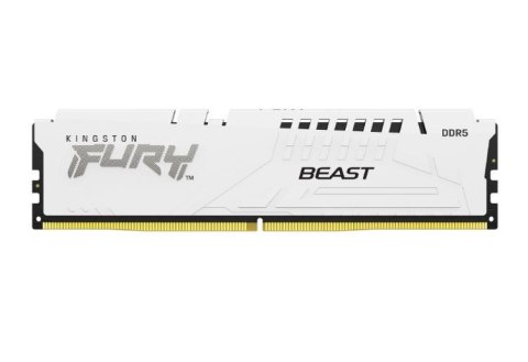 Pamięć DDR5 Fury Beast 16GB(1*16GB)/6400 CL32 EXPO biała