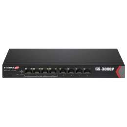 Switch EDIMAX GS-3008P (Long Range 8-Port Gigabit Web Managed 4x PoE+)