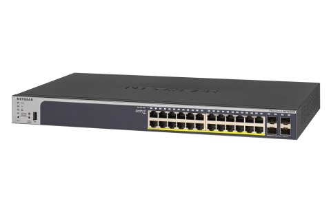 Switch smart NETGEAR GS728TPP-200EUS (24x 10/100/1000Mbps)