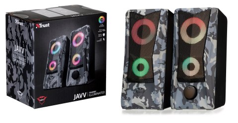 Zestaw głośników komputerowe Trust GXT 606 JAVV RGB 23379 (2.0; kolor czarny)