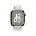 Pasek sportowy Nike w kolorze czystej platyny do koperty 42 mm - rozmiar S/M