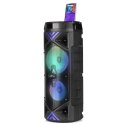 Głośnik FUNBOX KEG PRO MT3182 Karaoke/Bluetooth 5.0+EDR/FM/MP3?MicroSD/USB/Equalizer/AUX/Jack 6.3/Pilot/LED/RMS 50W/PMPO 1400W