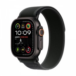 Watch Ultra 2 GPS + Cellular, koperta 49 mm z tytanu w kolorze czarnym z opaską Trial S/M w kolorze czarnym