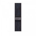 Opaska sportowa Nike w kolorze czarnym/niebieskim do koperty 46 mm