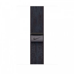 Opaska sportowa Nike w kolorze czarnym/niebieskim do koperty 46 mm