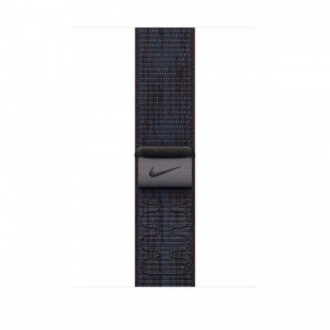 Opaska sportowa Nike w kolorze czarnym/niebieskim do koperty 46 mm