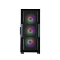 Obudowa I3 Neo ATX Mid Tower Black ARGB fan x4