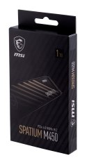 MSI SPATIUM M450 PCIe 4.0 NVMe M.2 1000GB PCI Express 4.0 3D NAND