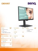 Monitor 24 cale GW2490T LED 4ms/1300:1/IPS/HDMI/GL