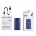 Powerbank P10000QCD 10000mAh Niebieski QC/PD