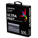 ADATA SE880 500 GB Wi-Fi Szary