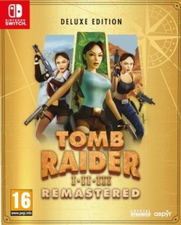 Gra Nintendo Switch Tomb Raider I-III Remastered Lara Croft: Deluxe Edition