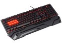 Klawiatura hybrydowa A4 TECH Bloody B3370R RGB A4TKLA46058 (USB 2.0; (US); kolor czarny)