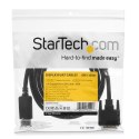 StarTech.com DP2DVI2MM6 adapter kablowy 1,8 m DisplayPort DVI-D Czarny