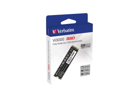 Verbatim Vi3000 256 GB M.2 PCI Express 3.0 NVMe