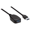 Kabel USB 3.0 przedłużacz aktywny USB-A na USB-A M/F 5m