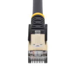 StarTech.com 6ASPAT10MBK kabel sieciowy Czarny 10 m Cat6a S/UTP (STP)