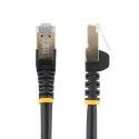 StarTech.com 6ASPAT10MBK kabel sieciowy Czarny 10 m Cat6a S/UTP (STP)