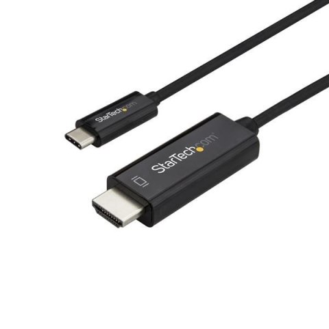 StarTech.com CDP2HD2MBNL adapter kablowy 2 m USB Type-C HDMI Czarny