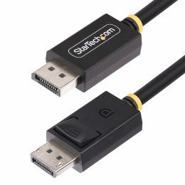 StarTech.com DP21-1M-DP80-CABLE kabel DisplayPort Czarny