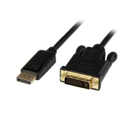 StarTech.com DP2DVIMM3BS adapter kablowy 0,9 m DisplayPort DVI-D Czarny