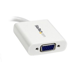 StarTech.com MDP2VGAW adapter kablowy 0,13 m Mini DisplayPort VGA (D-Sub) Biały