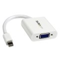 StarTech.com MDP2VGAW adapter kablowy 0,13 m Mini DisplayPort VGA (D-Sub) Biały