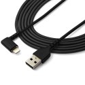 StarTech.com RUSBLTMM2MBR kabel Lightning 2 m Czarny