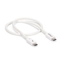 StarTech.com TBLT34MM50CW kabel Thunderbolt 0,5 m 40 Gbit/s Biały