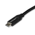 StarTech.com USB2C5C2M kabel USB USB 2.0 2 m USB C Czarny