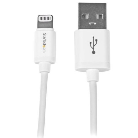 StarTech.com USBLT1MW kabel Lightning 1 m Biały