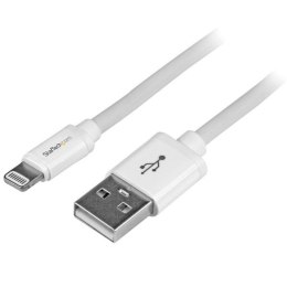 StarTech.com USBLT2MW kabel Lightning 2 m Biały