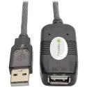 Techly IUSB-REP10TY kabel USB USB 2.0 10 m USB A Czarny