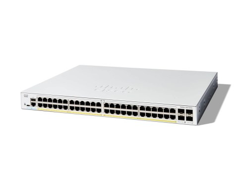 Cisco C1200-48P-4G łącza sieciowe Zarządzany L2/L3 Gigabit Ethernet (10/100/1000) Biały