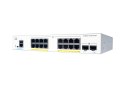 Cisco Catalyst C1000-16T-E-2G-L łącza sieciowe Zarządzany L2 Gigabit Ethernet (10/100/1000) Szary