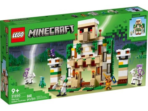 LEGO MINECRAFT 21250 FORTECA ŻELAZNEGO GOLEMA