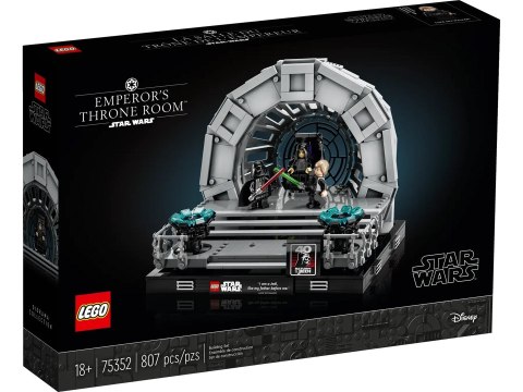 LEGO STAR WARS 75352 DIORAMA: SALA TRONOWA IMPERATORA