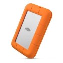 LaCie Rugged Mini zewnętrzny dysk twarde 2 TB 5400 RPM Micro-USB B 3.2 Gen 1 (3.1 Gen 1) Pomarańczowy, Srebrny