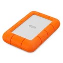 LaCie Rugged Mini zewnętrzny dysk twarde 2 TB 5400 RPM Micro-USB B 3.2 Gen 1 (3.1 Gen 1) Pomarańczowy, Srebrny