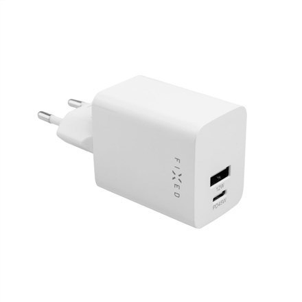 Naprawiono ładowarkę podróżną Mini USB-C/USB 45W | FIXC45M-CU-WH