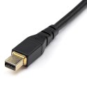 StarTech.com DP14MDPMM2MB kabel DisplayPort 2 m Mini DisplayPort Czarny