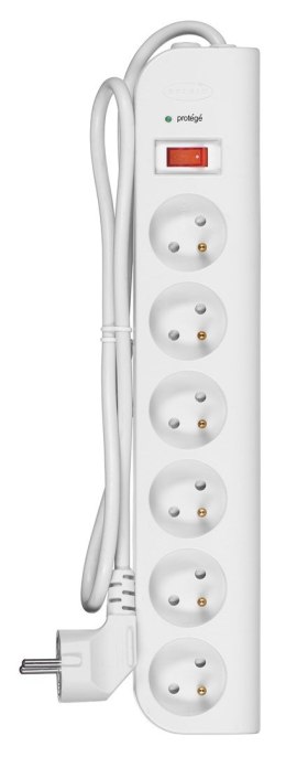 Listwa zasilająca Belkin Power Surge 6-PORT 476J 1m White