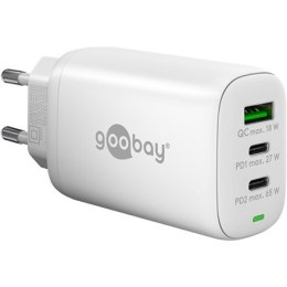 Wieloportowa szybka ładowarka Goobay USB-C PD GaN (65 W) | 65408