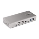 StarTech.com 132UE-TB4USB4DOCK stacja dokująca Przewodowa Thunderbolt 4 Szary