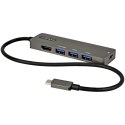 StarTech.com DKT30CHPD3 stacja dokująca USB 3.2 Gen 1 (3.1 Gen 1) Type-C Czarny, Szary