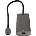 StarTech.com DKT30CHPD3 stacja dokująca USB 3.2 Gen 1 (3.1 Gen 1) Type-C Czarny, Szary