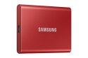 Dysk Samsung SSD T7 Portable 2TB MU-PC2T0R/WW czerwony