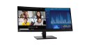 Lenovo ThinkVision P34w-20 LED display 86,7 cm (34.1") 3440 x 1440 px Wide Quad HD Czarny