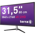 Wortmann AG TERRA 3290W LED display 80 cm (31.5") 3840 x 2160 px 4K Ultra HD Czarny